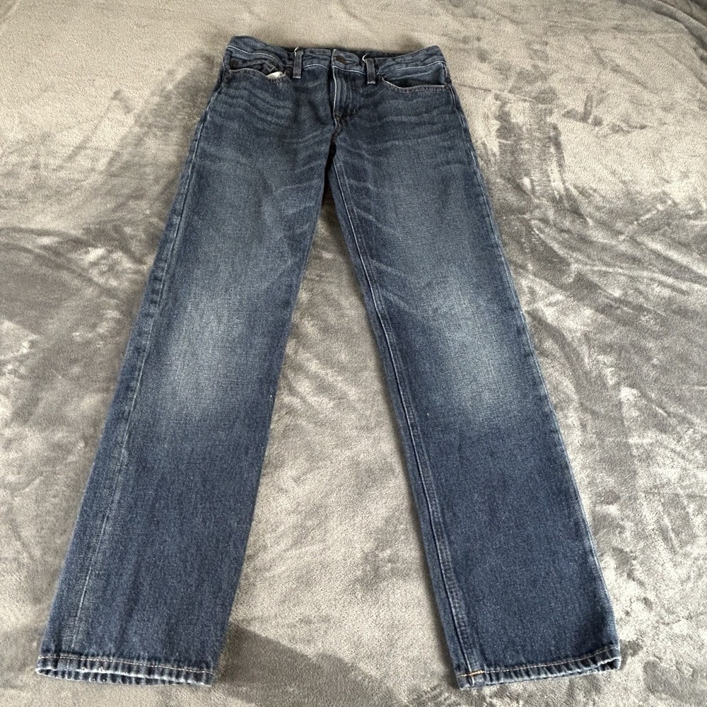 Polo 881 Jeans Boys 18 Blue Denim Straight Classic Fit Preppy‎ 5 Pockets Cotton